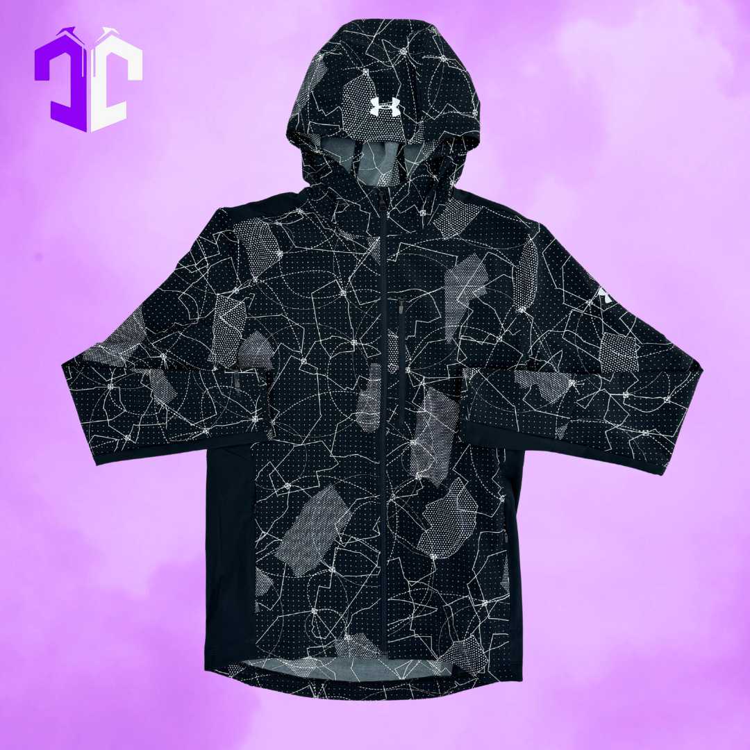 Under Armour Reflective Grid Windbreaker - Black
