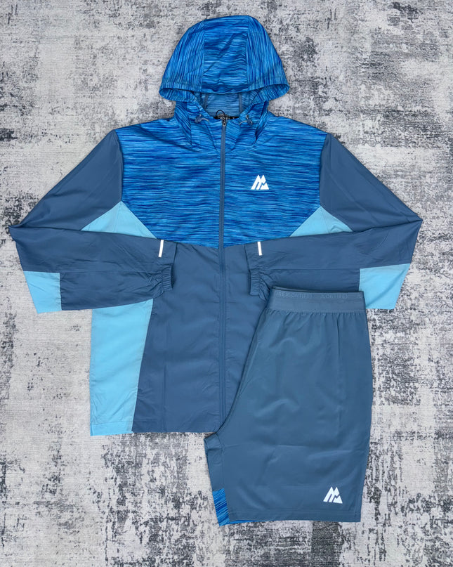 Montirex Trail Windbreaker Set - Blue Aqua