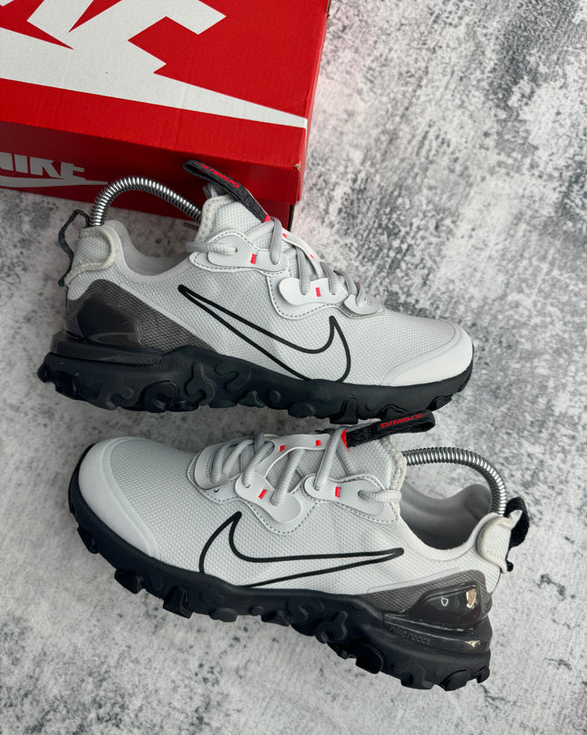 Nike React Vision GS - Wolf Grey Crimson