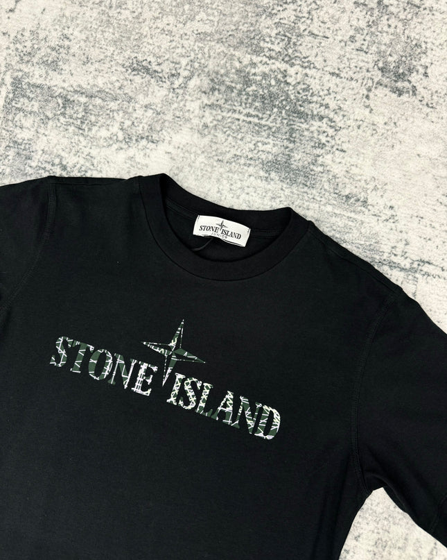 Stone Island Kids Lettering Tee