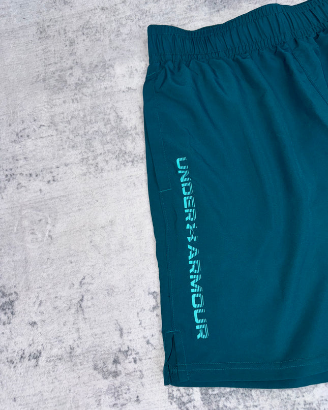 Under Armour Wordmark Shorts - Teal