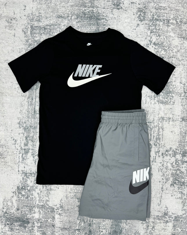 Nike Kids Logo Set - Black/Grey