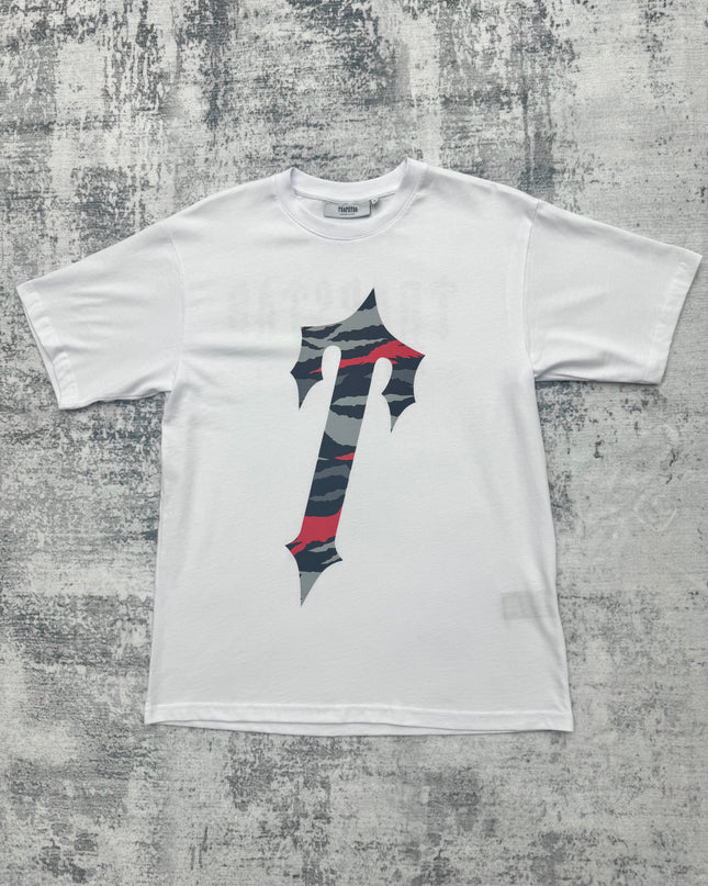 Trapstar T Logo Tee - White/Red