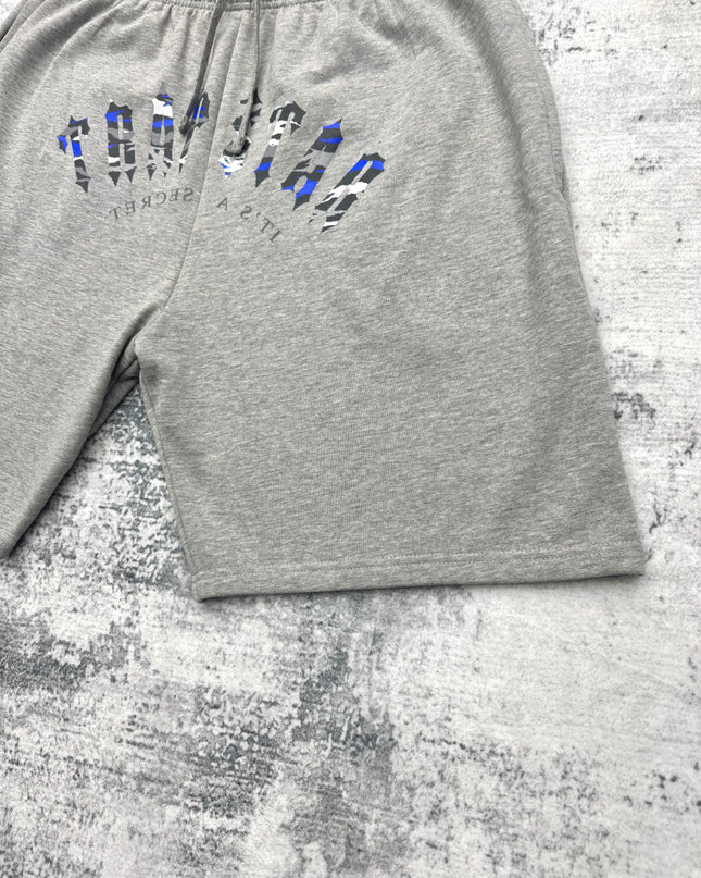 Trapstar Irongate Arch Shorts - Grey/Ice