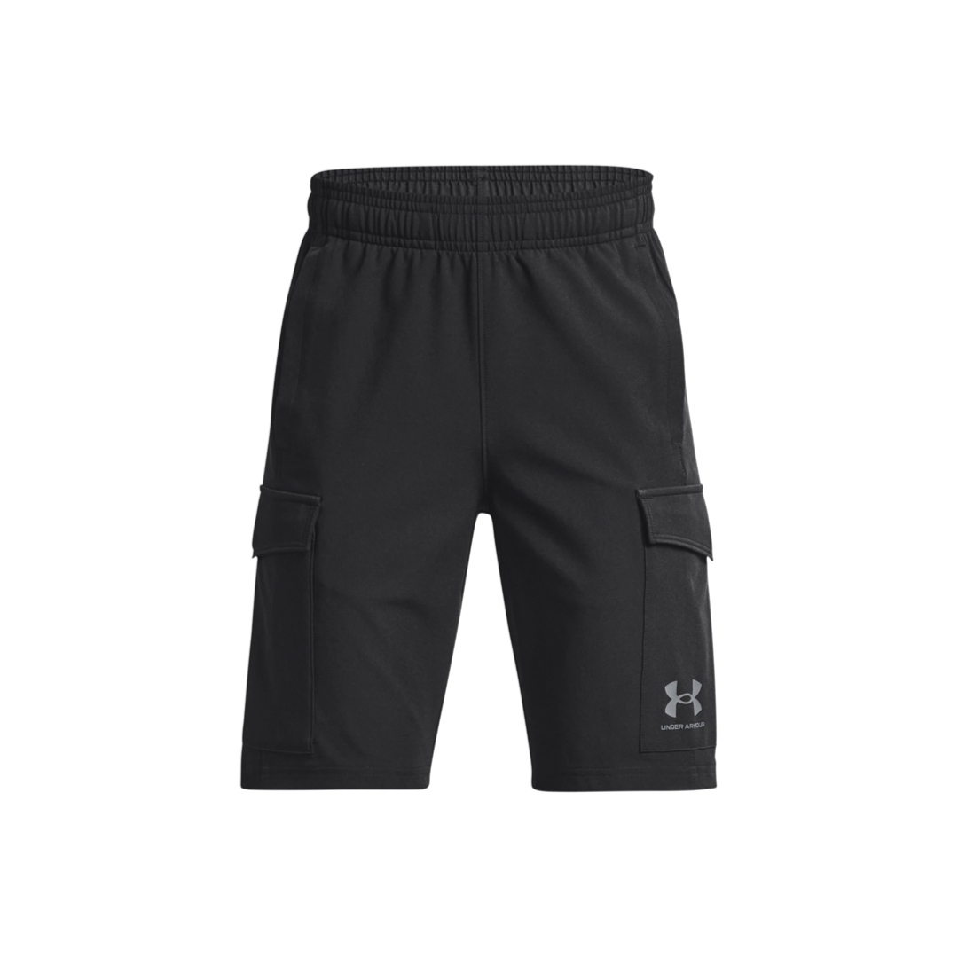Under Armour Woven Cargo Shorts Black Kids