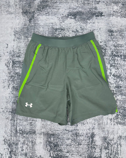 Under Armour Launch Shorts - Sage Green