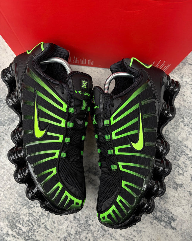 Nike Shox TL - Black Green Strike