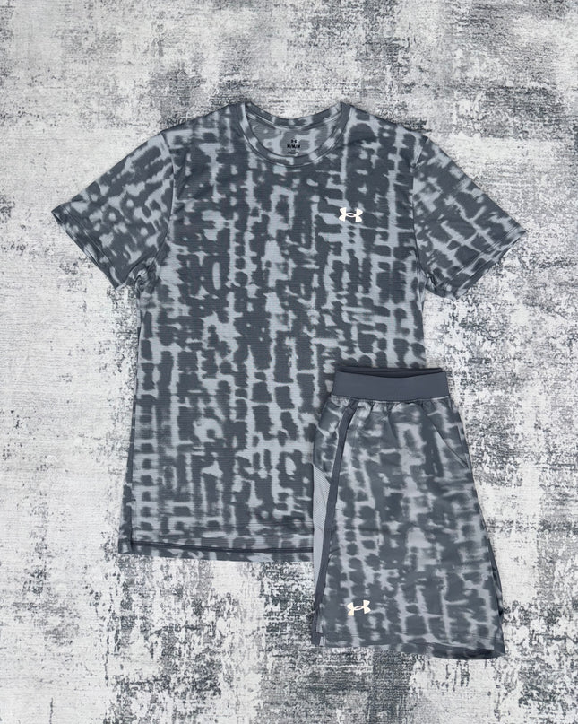 Under Armour Launch Printed Set - Grey