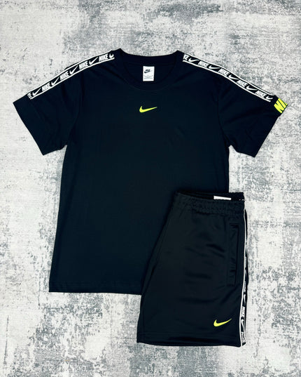Nike Taped Logo Set - Black Volt
