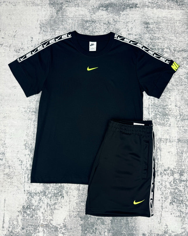 Nike Taped Logo Set - Black Volt