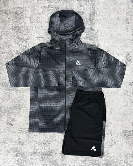 Montirex Haze Windbreaker Set - Black/Grey
