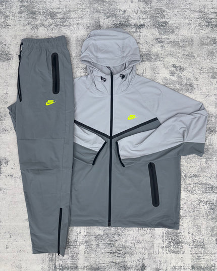 Nike Tech Woven Tracksuit - Grey Volt