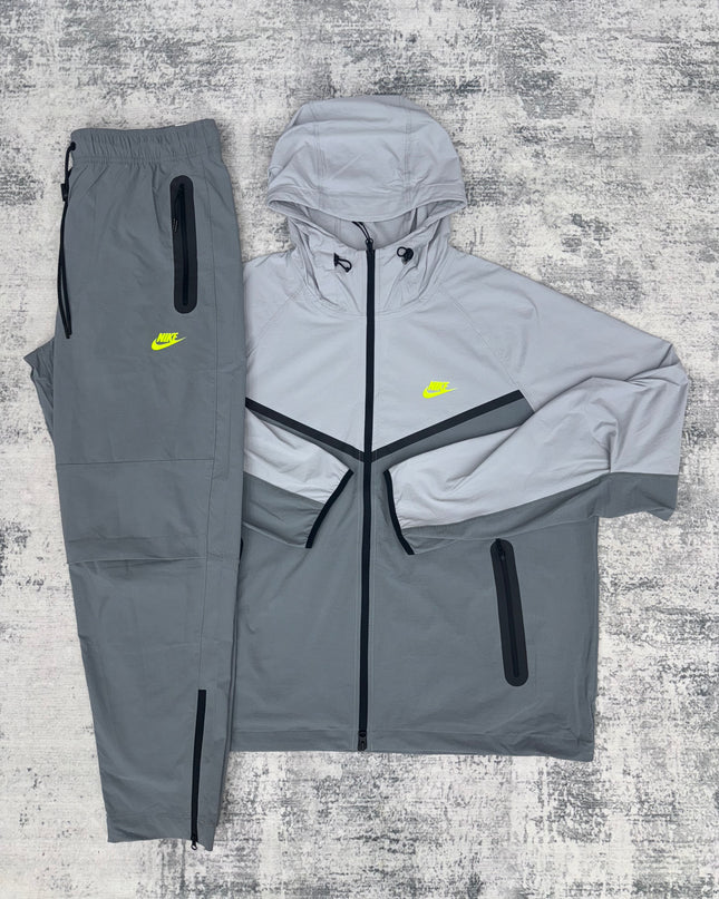 Nike Tech Woven Tracksuit - Grey Volt