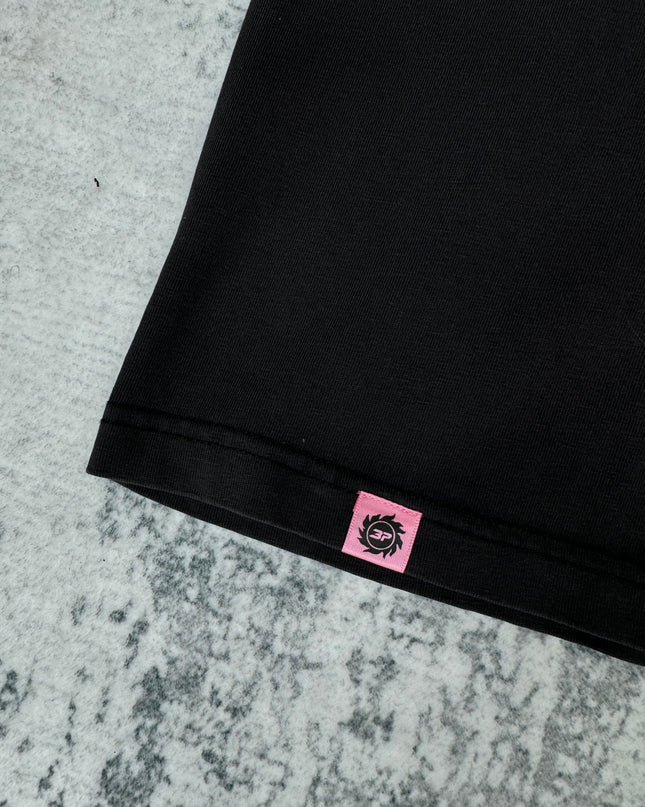 Broken Planet Basics Tee - Dark Brown/Pink