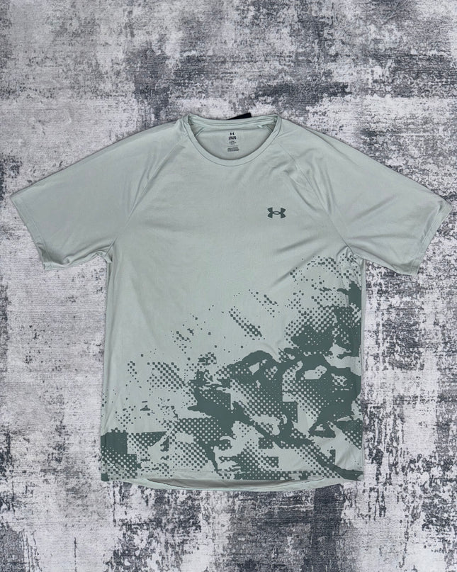 Under Armour Tech Fade Tee - Sage Green