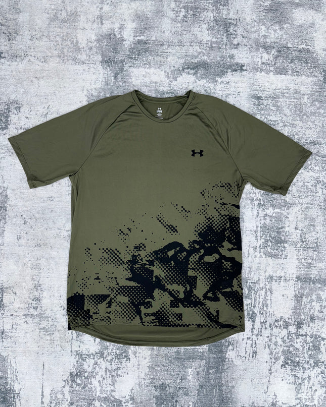 Under Armour Tech Fade Tee - Khaki Black