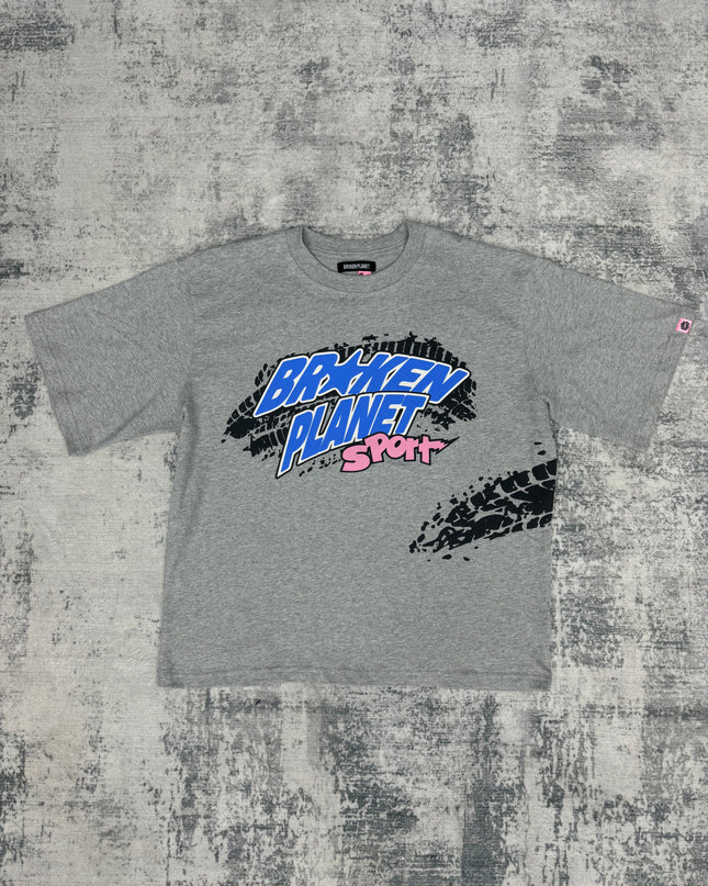 Broken Planet Go Fast Tee - Grey