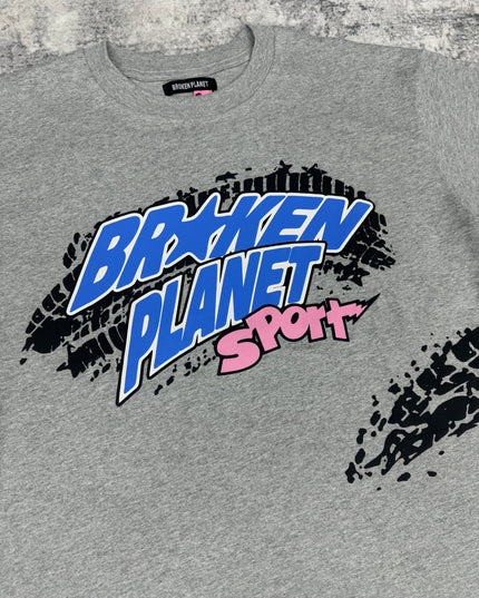Broken Planet Go Fast Tee - Grey