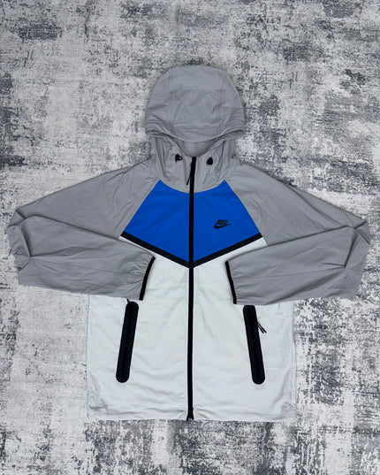 Nike Tech Woven Tracksuit - Grey Royal Blue