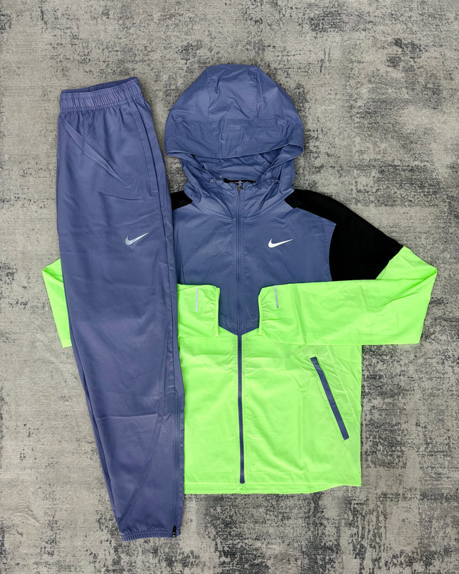 Nike Repel Challenger Tracksuit - Iron Purple/Lime