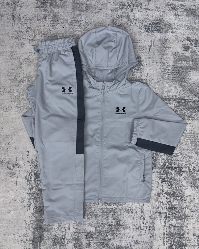 Under Armour Junior Woven Tracksuit - Grey