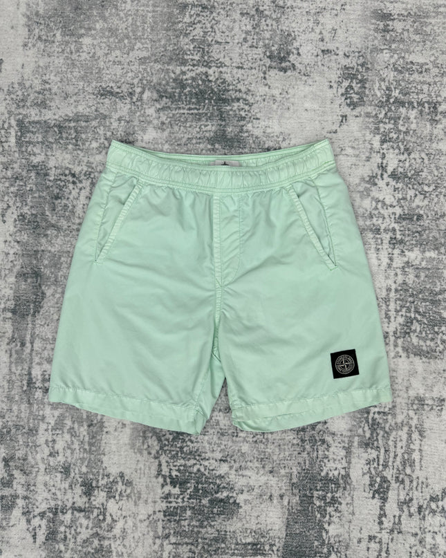 Stone Island Kids Swim Shorts - Mint
