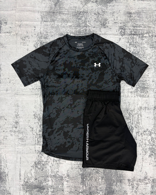Under Armour Tech Wordmark Set - Black Camo
