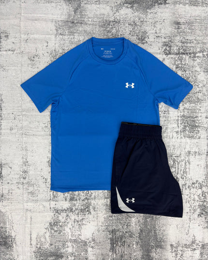 Under Armour Tech Elevate Set - Blue/Navy