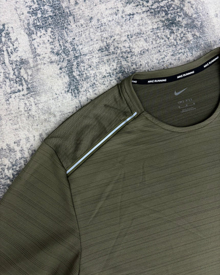 Nike 1.0 Miler Tee - Medium Olive