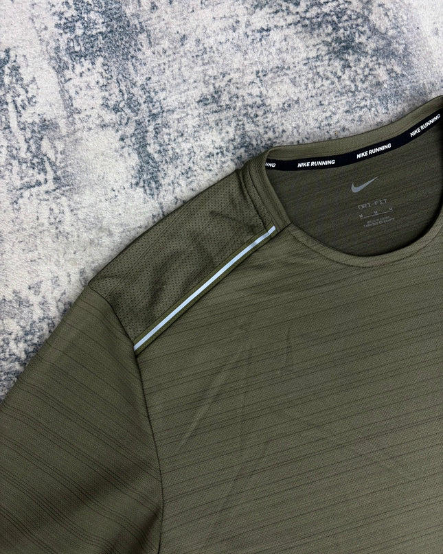 Nike 1.0 Miler Tee - Medium Olive
