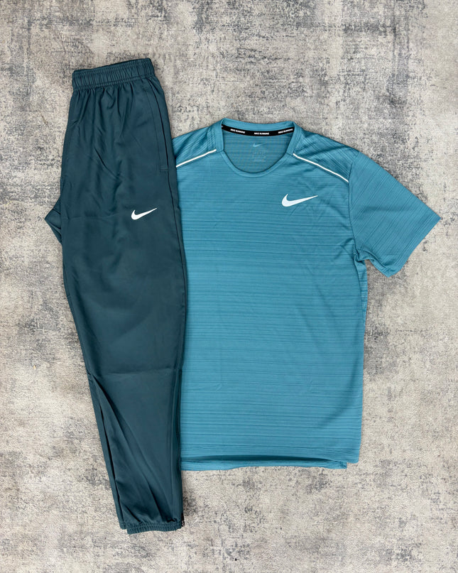 Nike Miler Challenger Set - Mineral/Faded Spruce