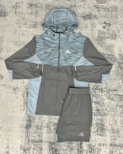 Montirex Trail Windbreaker Set - Grey Blue