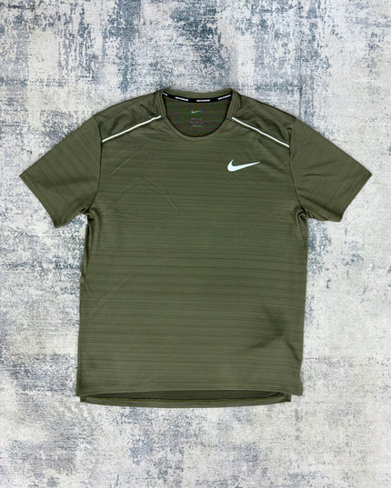 Nike 1.0 Miler Tee - Medium Olive