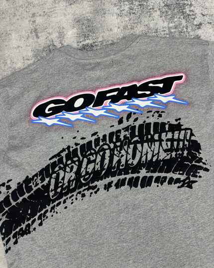 Broken Planet Go Fast Tee - Grey