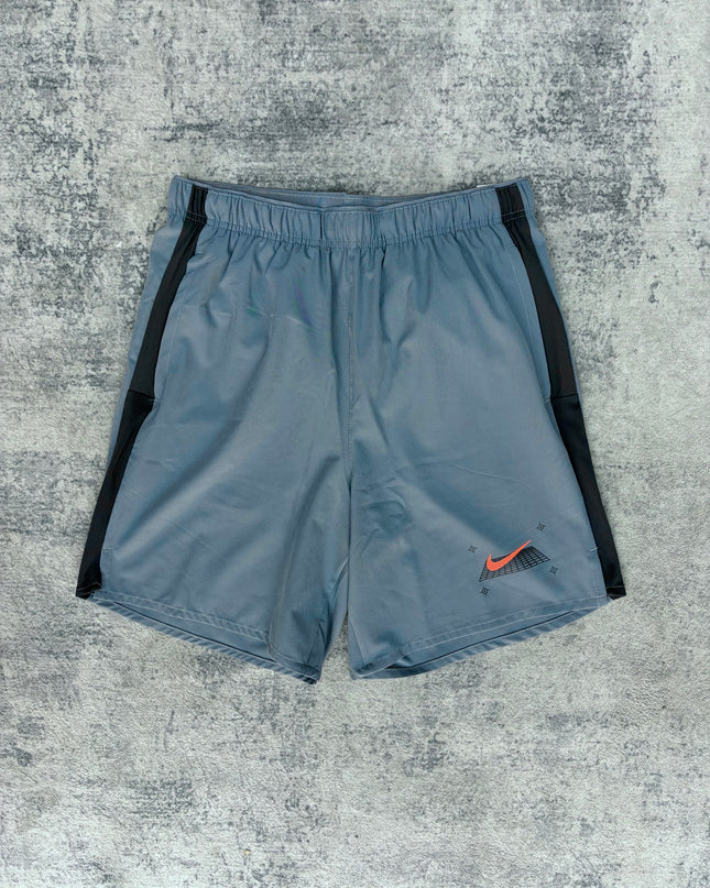 Nike Graphic Miler Set - Charcoal/Orange
