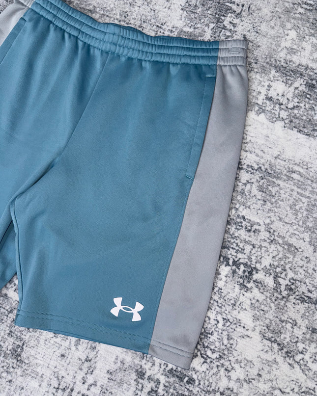 Under Armour Junior Poly Shorts - Light Blue
