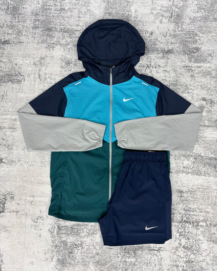 Nike Repel UV Challenger Set - Petrol/Navy