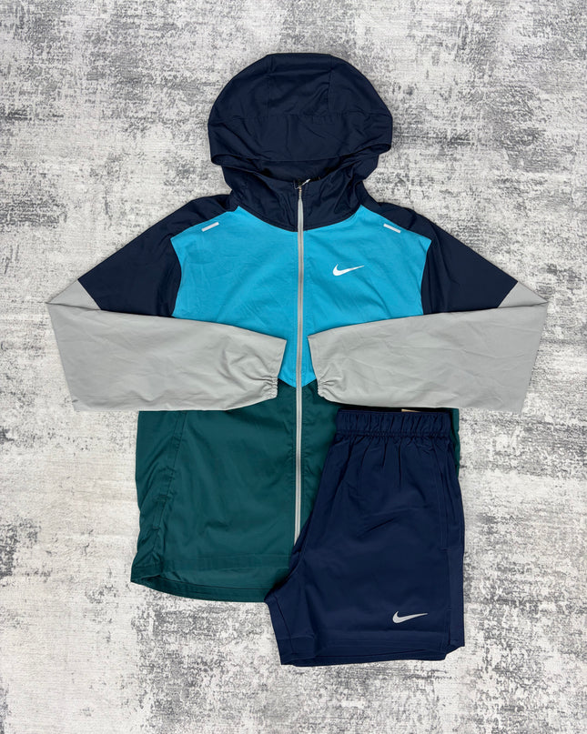 Nike Repel UV Challenger Set - Petrol/Navy