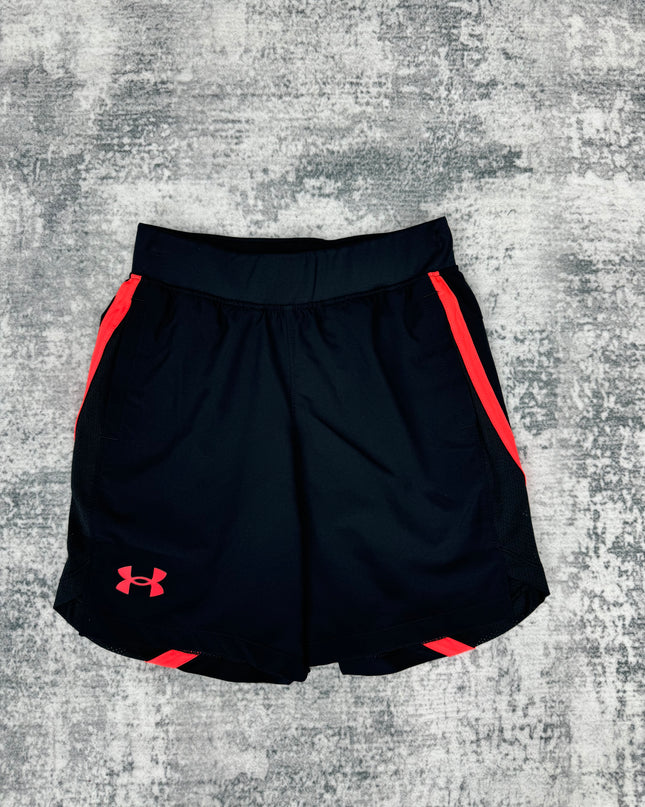 Under Armour Kids Launch Shorts - Black/Red