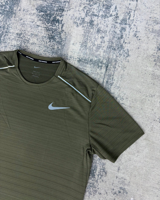 Nike 1.0 Miler Tee - Medium Olive