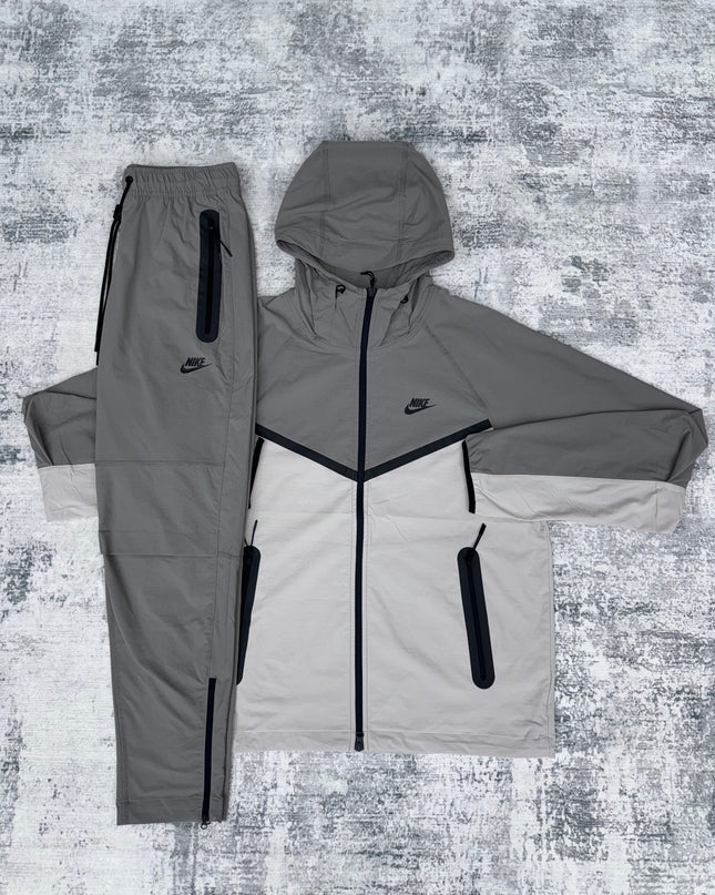 Nike Tech Woven Tracksuit - Iron Ore