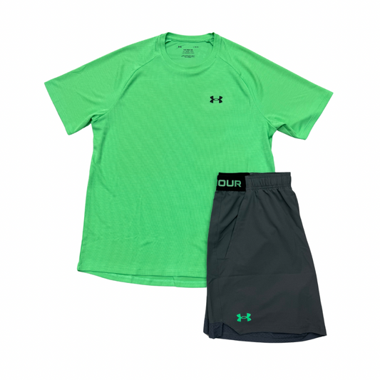 Under Armour Tech Vanish Set - Mint/Grey