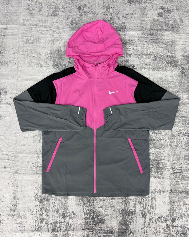 Nike Repel Windbreaker/Shorts Set - Playful Pink/Grey
