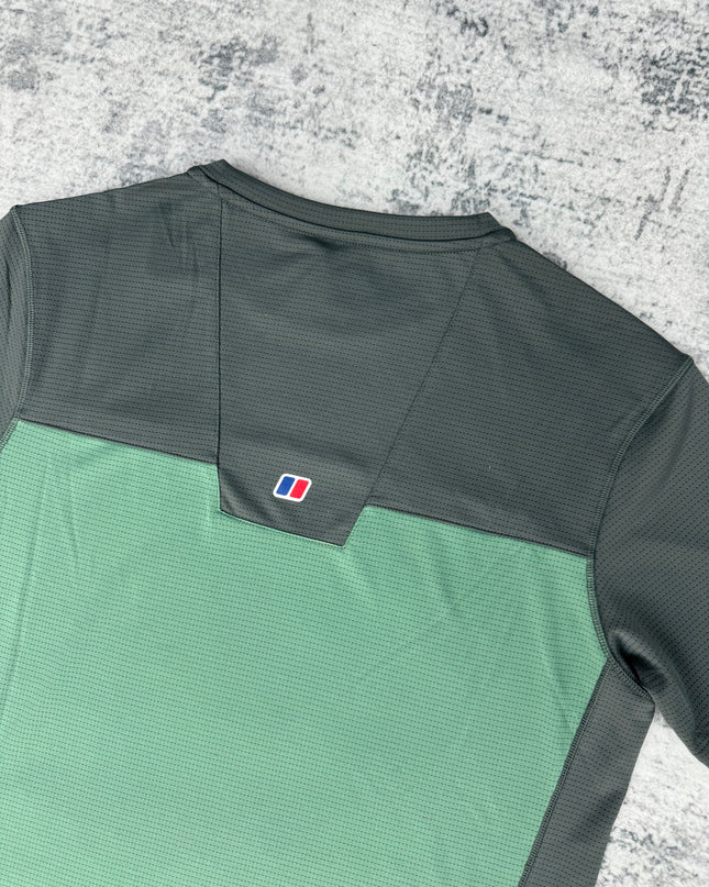Berghaus Explorer 2.0 T-Shirt - Green/Grey