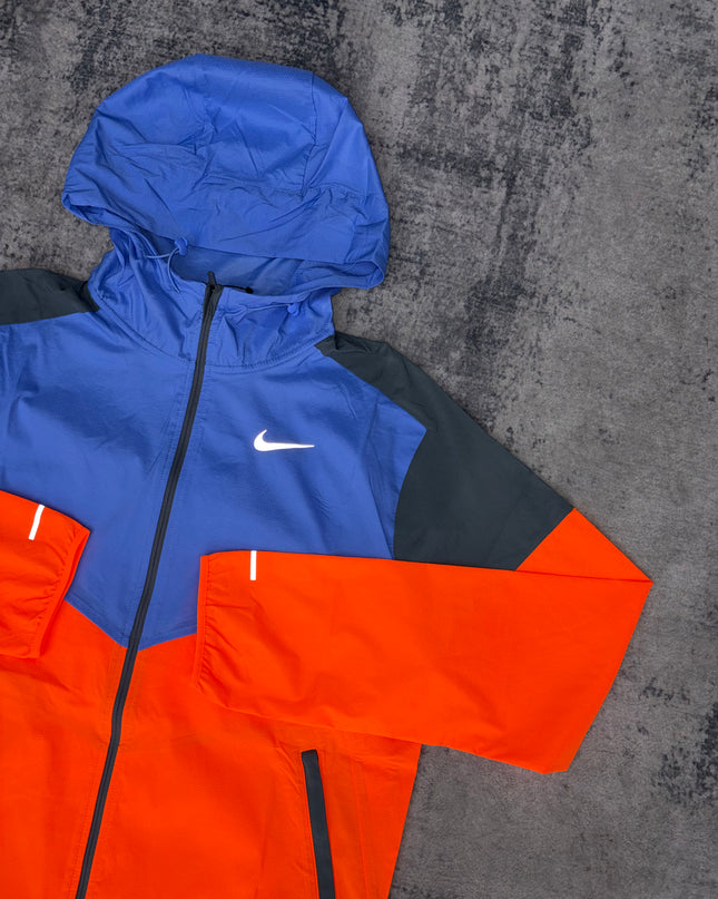 Nike Repel Windbreaker - Total Orange/Royal Pulse