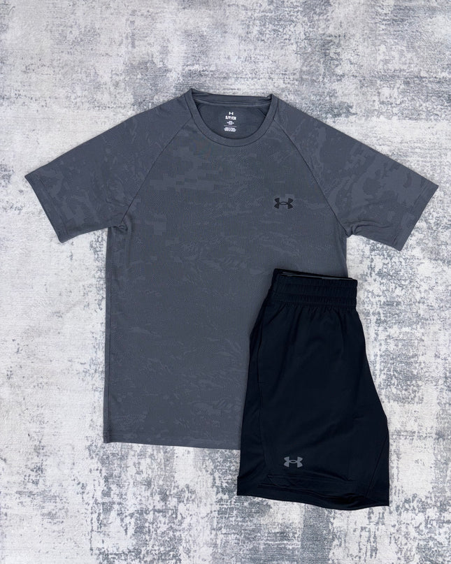 Under Armour Jacquard Elevate Set - Grey/Black