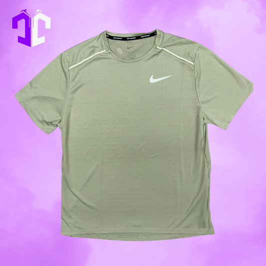 Nike 1.0 Miler Tee - Olive Aura