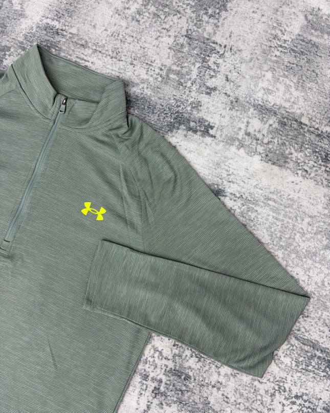 Under Armour Tech Textured Zip - Sage