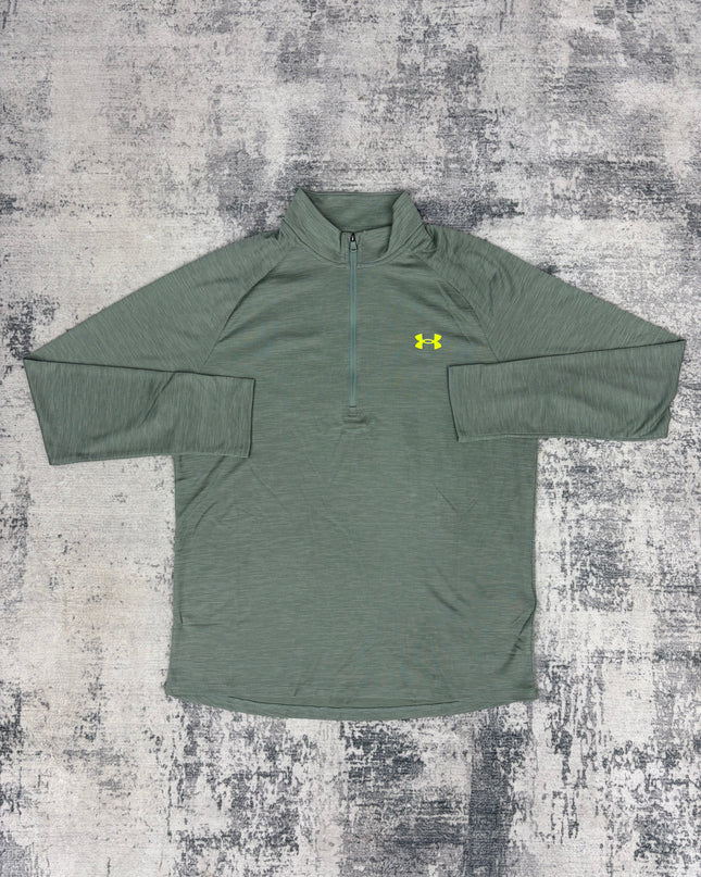Under Armour Tech Launch Zip Set - Sage