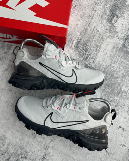 Nike React Vision GS - Wolf Grey Crimson